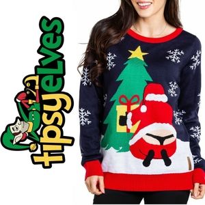 santa thong sweater
